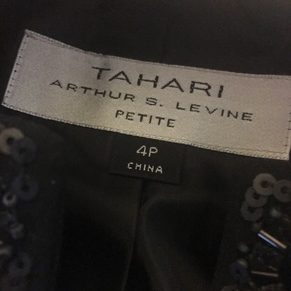 Women’s black skirt suit